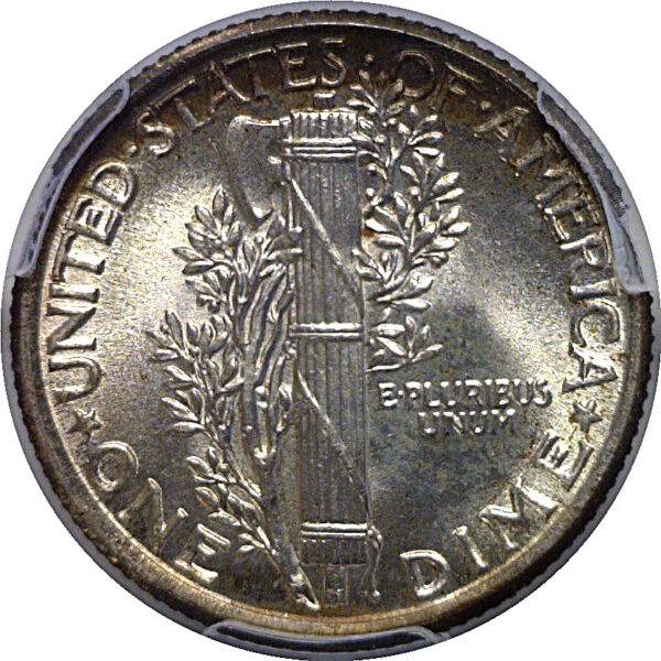 1926 Mercury Dime   PCGS MS-66 FB - Image 3