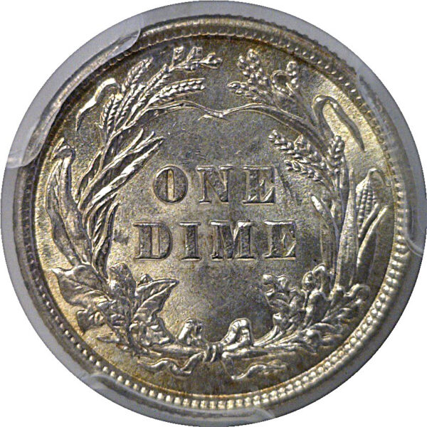 1913 Barber Dime   PCGS MS-64 - Image 3