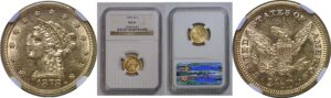 1878 $2 1/2 Liberty   NGC MS-61