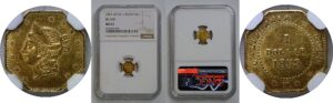 1853 $1 California Fractional Gold  BG-530   NGC MS-62