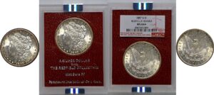 1887-S Morgan Dollar  Redfield Hoard   NGC MS-64+