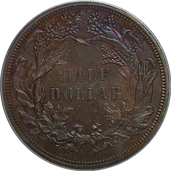1859 Pattern Half Dollar  Judd-238   PCGS PR-64 BN - Image 3