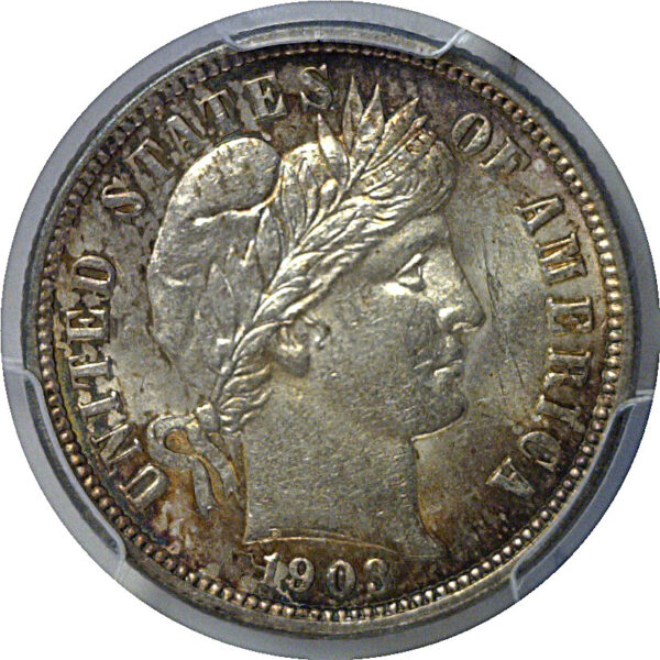 1903-O Barber Dime   PCGS MS-62 - Image 2
