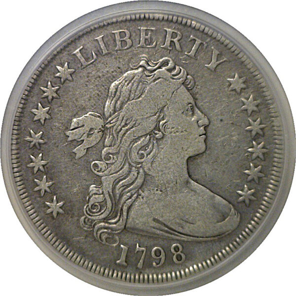 1798 Bust Dollar   PCGS VF-20 - Image 2