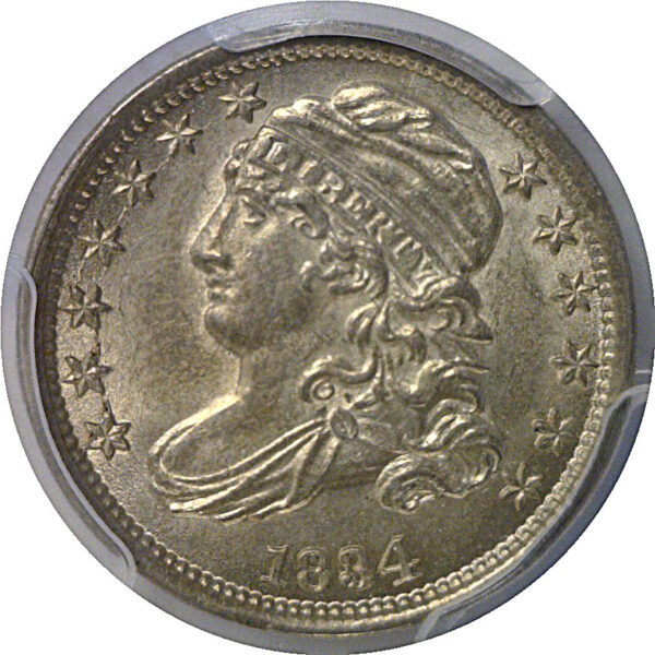 1834 Bust Dime   PCGS MS-63 - Image 2