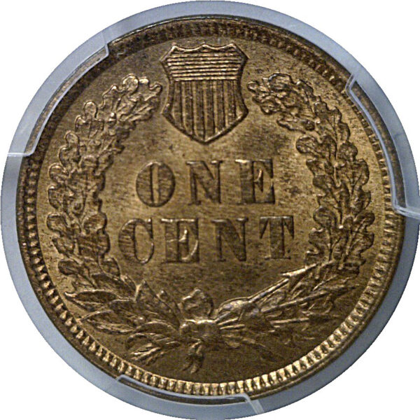 1873 Indian Head Cent    PCGS MS-65 RB  CAC - Image 3