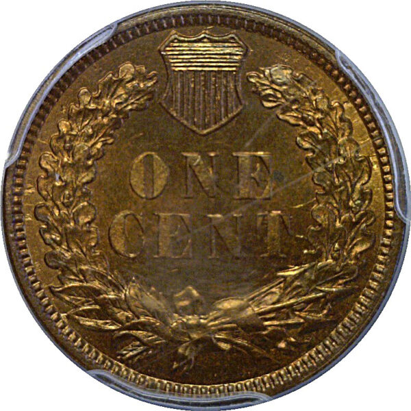 1883 Indian Head Cent   PCGS PR-64 RB - Image 3