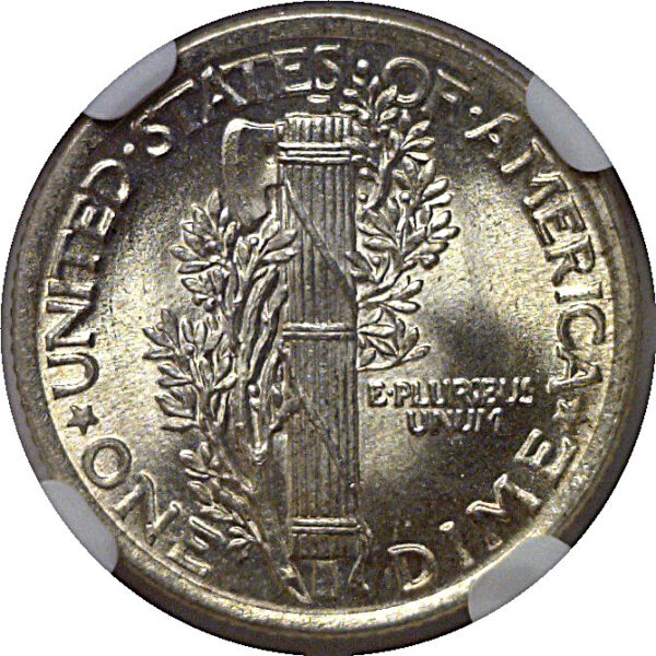 1919 Mercury Dime   NGC MS-66 FB - Image 3