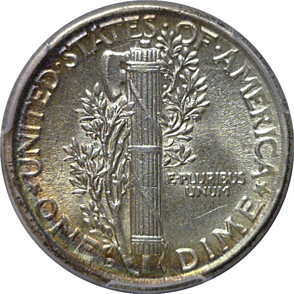 1927-D Barber Dime   PCGS MS-62 - Image 3