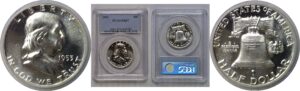 1953 Franklin Half Dollar   PCGS PR-67