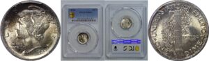 1920 Mercury Dime   PCGS MS-65