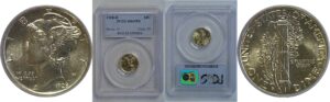 1928-D Mercury Dime   PCGS MS-65 FB