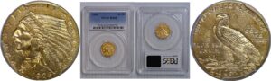 1926 $2 1/2 Indian   PCGS MS-62