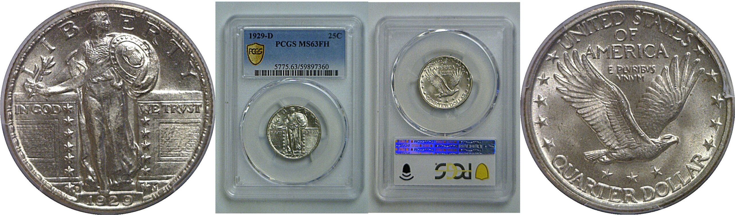 1929-D Standing Liberty Quarter   PCGS MS-63 FH