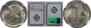 1924-S Mercury Dime   NGC MS-63 FB