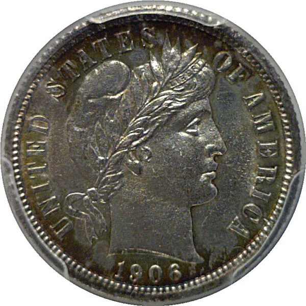 1906-S Barber Dime   PCGS MS-64 - Image 2