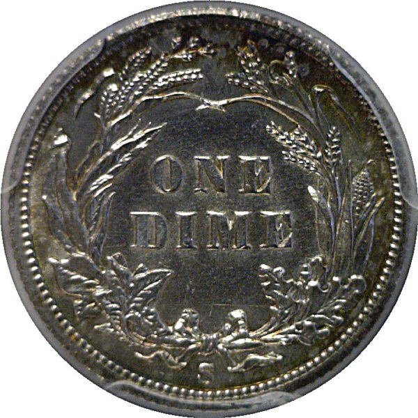 1906-S Barber Dime   PCGS MS-64 - Image 3