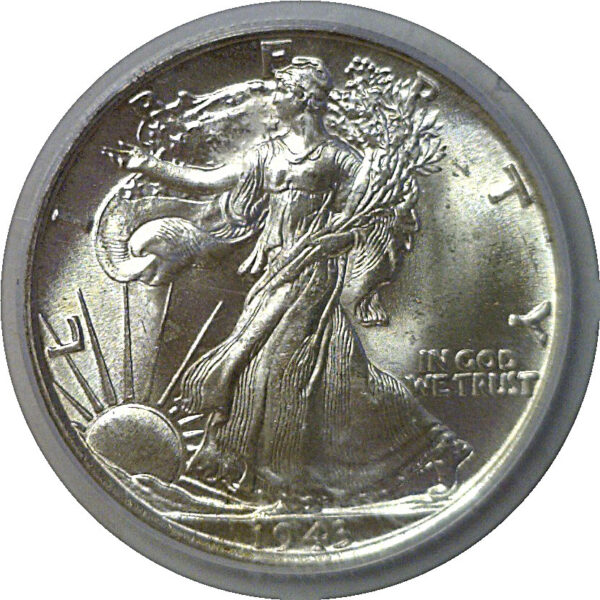 1943 Walking Liberty Half Dollar   PCGS MS-66  CAC - Image 2