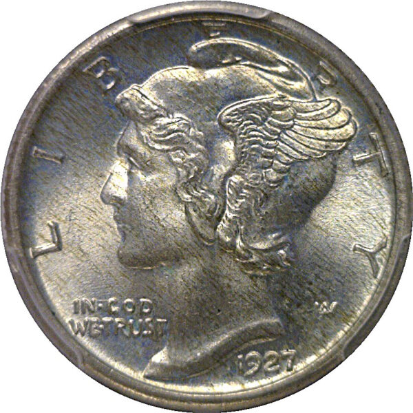1927 Mercury Dime   PCGS MS-65 FB - Image 2