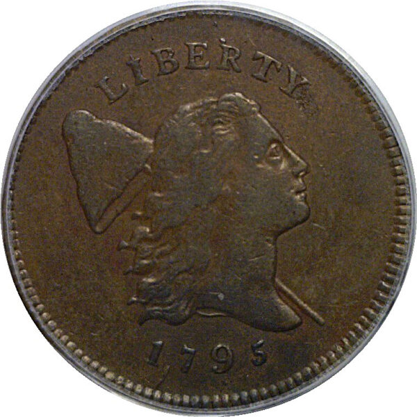 1795 Half Cent   PCGS XF-40 - Image 2