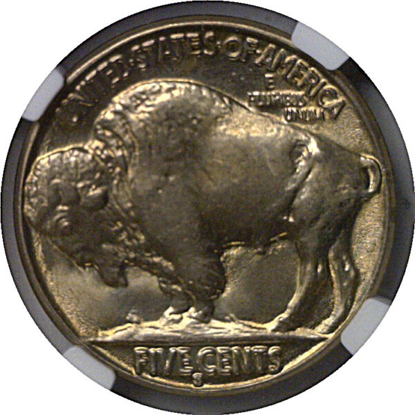 1929-S  Buffalo Nickel   NGC MS-66+ - Image 3