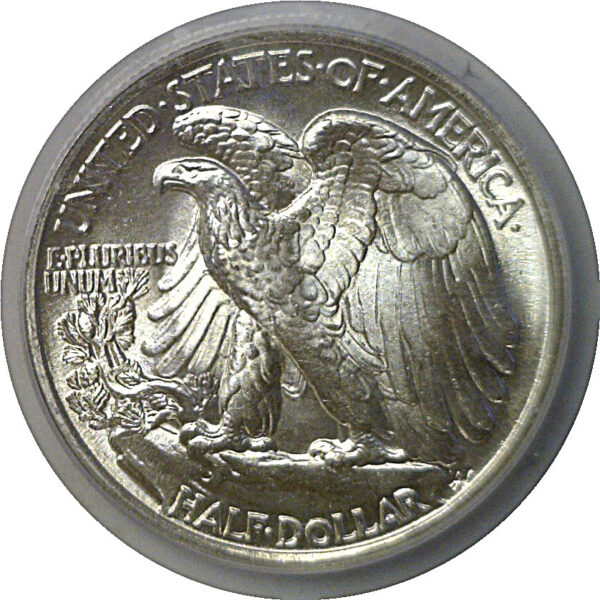 1943 Walking Liberty Half Dollar   PCGS MS-66  CAC - Image 3