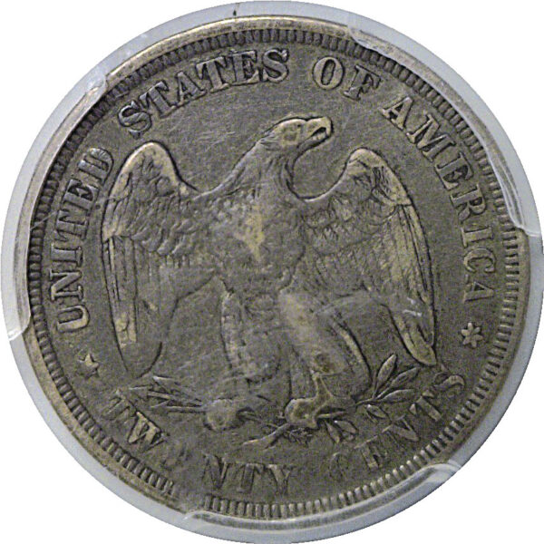 1875 Twenty Cent Piece   PCGS VF-30 - Image 3