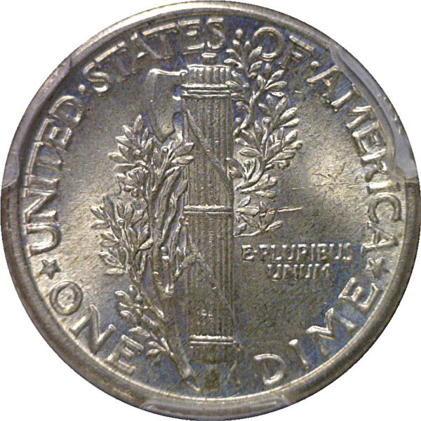 1927 Mercury Dime   PCGS MS-65 FB - Image 3