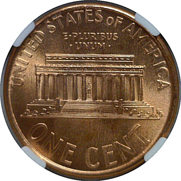 1995 Doubled Die Obverse  Lincoln Cent   NGC MS-67 RD - Image 3