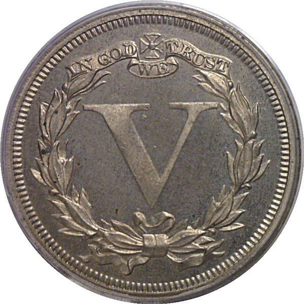 1868 Nickel Pattern  Judd-633   PCGS PR-63 CAC - Image 3