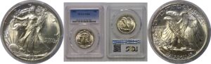 1940 Walking Liberty Half Dollar   PCGS MS-66