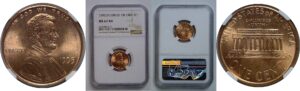 1995 Doubled Die Obverse  Lincoln Cent   NGC MS-67 RD