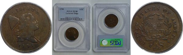 1795 Half Cent   PCGS XF-40
