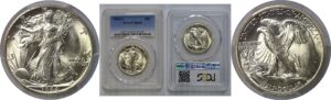 1944-S Walking Liberty Half Dollar   PCGS MS-66