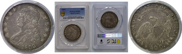 1832 Bust Half Dollar   PCGS XF-45