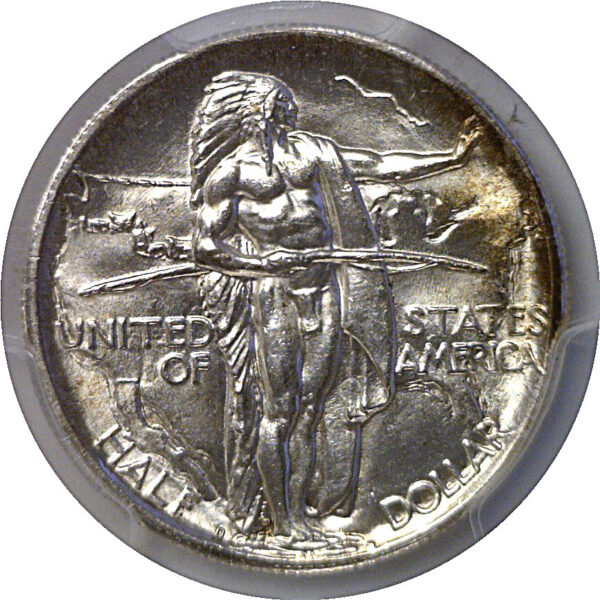 1934-D Oregon Trail Commemorative Half Dollar   PCGS MS-64 - Image 2