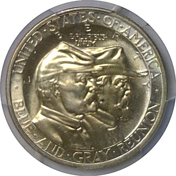 1936 Gettysburg Commemorative Half Dollar   PCGS MS-65 - Image 2