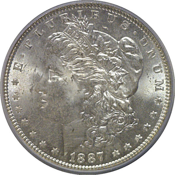 1887 Morgan Dollar   PCGS MS-64 - Image 2