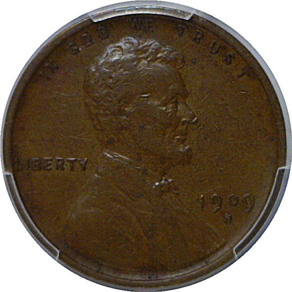 1909-S VDB Lincoln Cent   PCGS XF-40 - Image 2