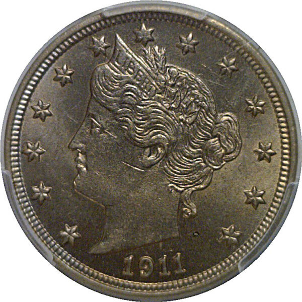 1911 Liberty Nickel   PCGS MS-64 - Image 2