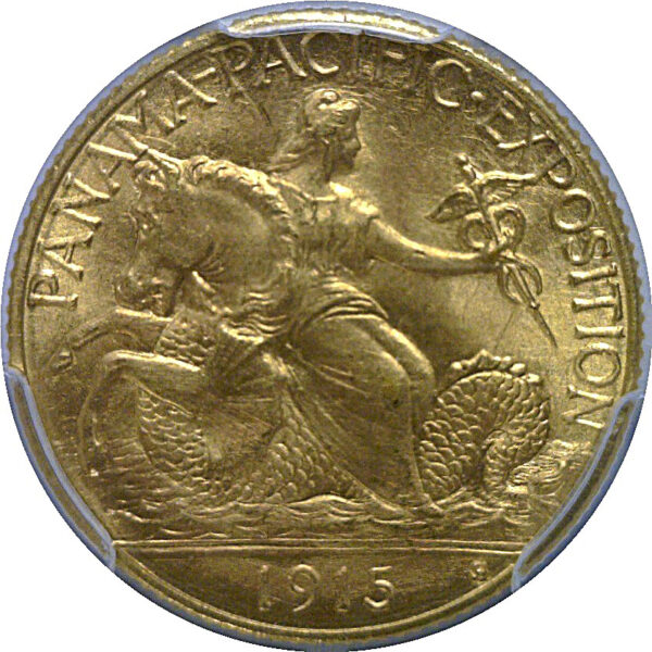 1915-S $2 1/2 Panama-Pacific Gold Commemorative     PCGS MS-66+ - Image 2