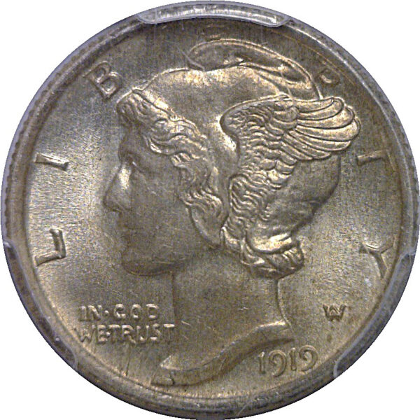 1919-D Mercury Dime   PCGS MS-63 - Image 2