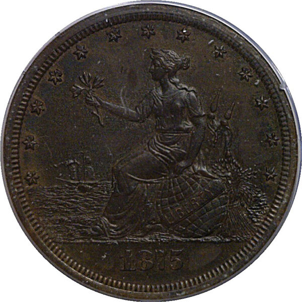 1875 Twenty Cent Pattern  Judd-1400   PCGS PR-63 BN - Image 2