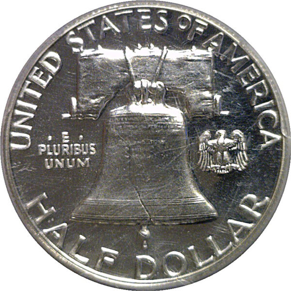 1957 Franklin Half Dollar   PCGS PR-67 CAM - Image 3