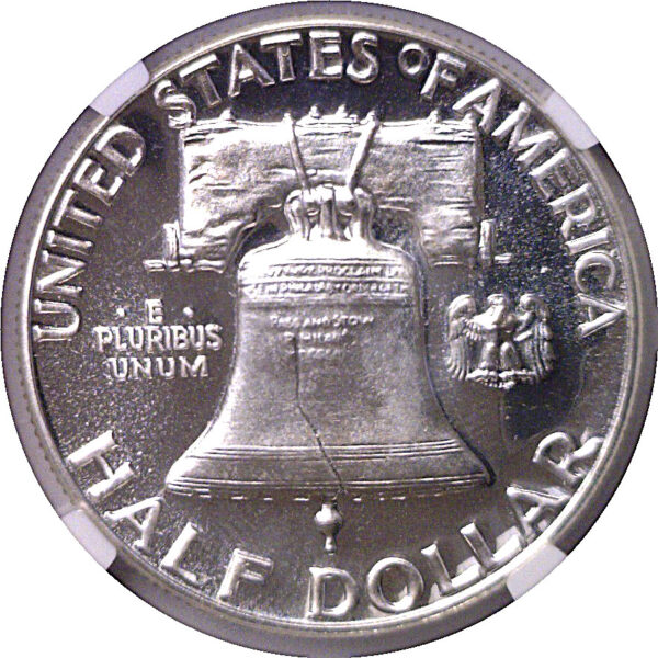 1955 Franklin Half Dollar   NGC PF-69 - Image 3