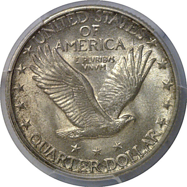 1918-D Standing Liberty Quarter   PCGS MS-62 - Image 3