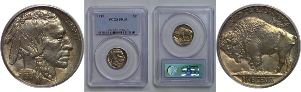 1915 Buffalo Nickel   PCGS PR-65