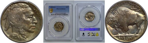 1928-D Buffalo Nickel   PCGS MS-63