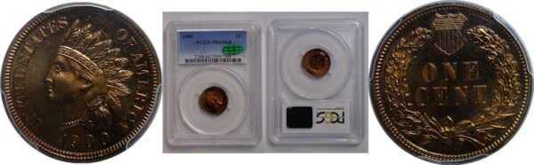 1900 Indian Head Cent   PCGS PR-66 RB  CAC