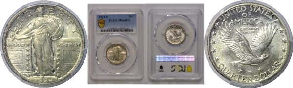 1924-D Standing Liberty Quarter   PCGS MS-64 FH